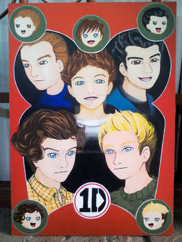 One Direction Cuadro