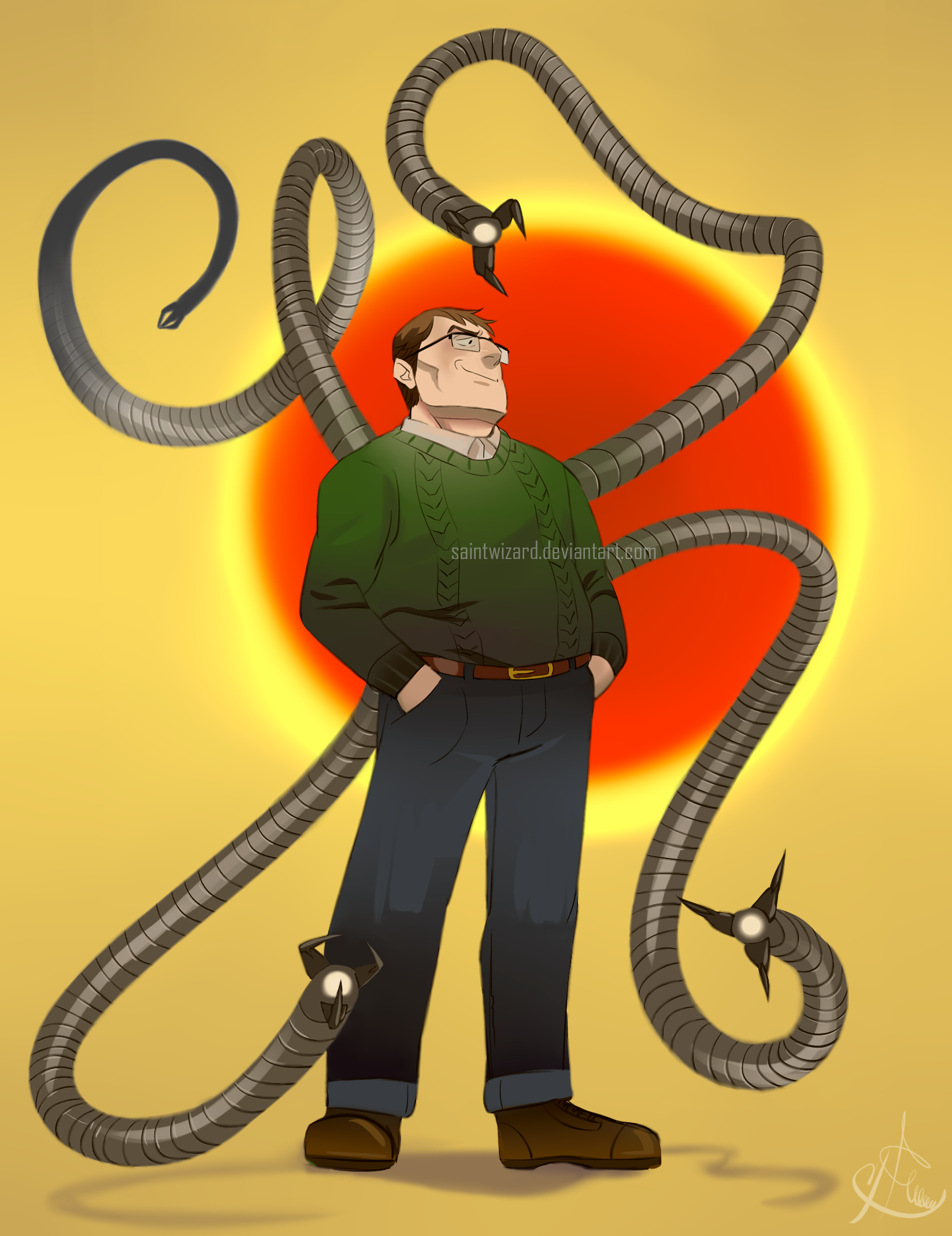 Doctor Octopus by Jogodecartas on DeviantArt