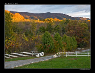 Rays Across the Ridge