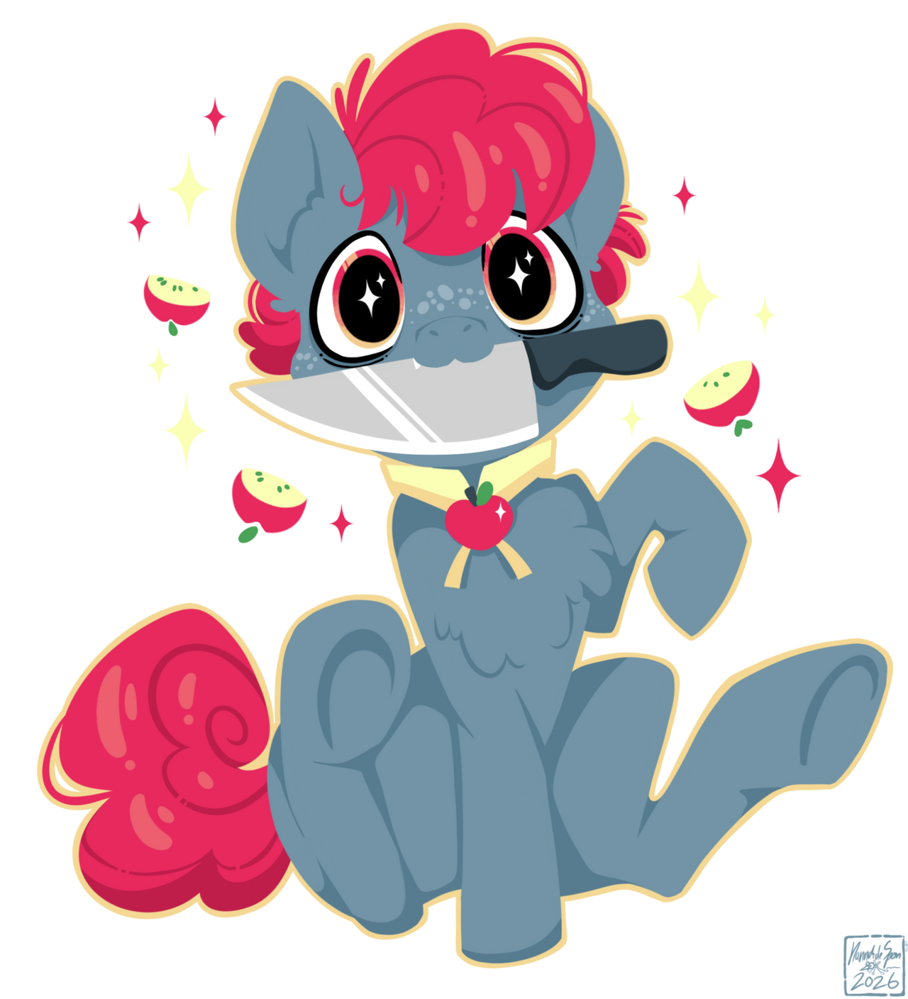 Just a silly little pony