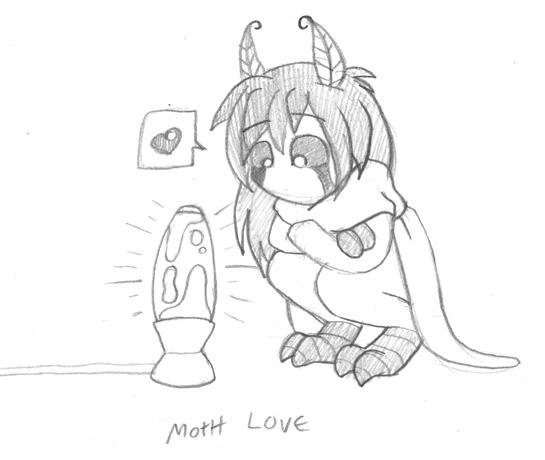Moth Love Rokz Moth Love by raygirl on DeviantArt