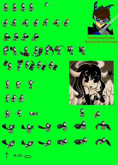 New Alice The Angel Sprite Sheet by TheHunterDrake on DeviantArt