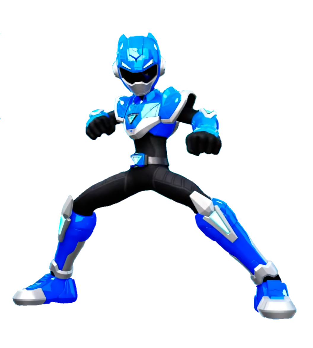 (Miniforce V Rangers)Blue Agent 2 by KiroroChan on DeviantArt