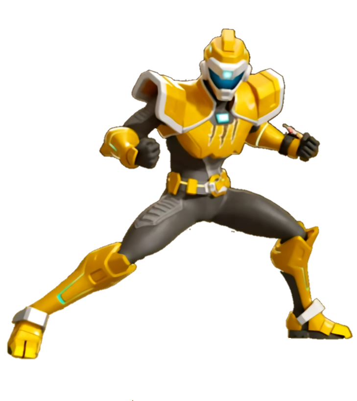 (Miniforce Super Dinosaur Power)Yellow Agent by KiroroChan on DeviantArt