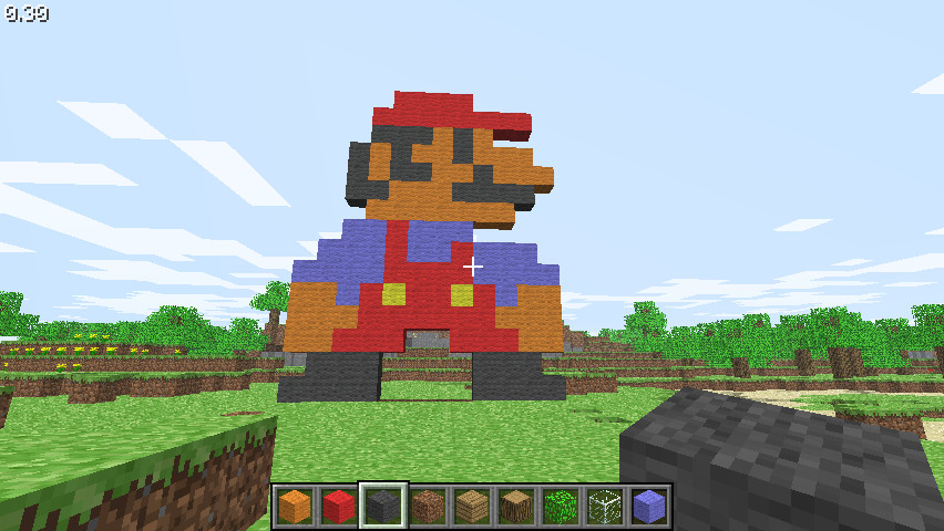 Mario in MineCraft Classic by zerodecoole on DeviantArt