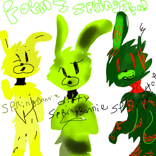 Forms Springtrap by MangleKawaii14 on DeviantArt