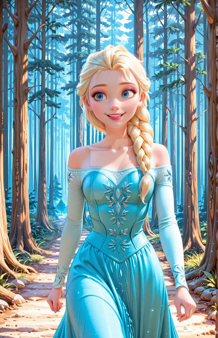 Elsa Struts Elsa (10) by ShizuShimada on DeviantArt