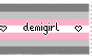 demigirl stamp