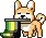 [LGBT][PIXEL] Aromantic Shiba Inu / Shibe