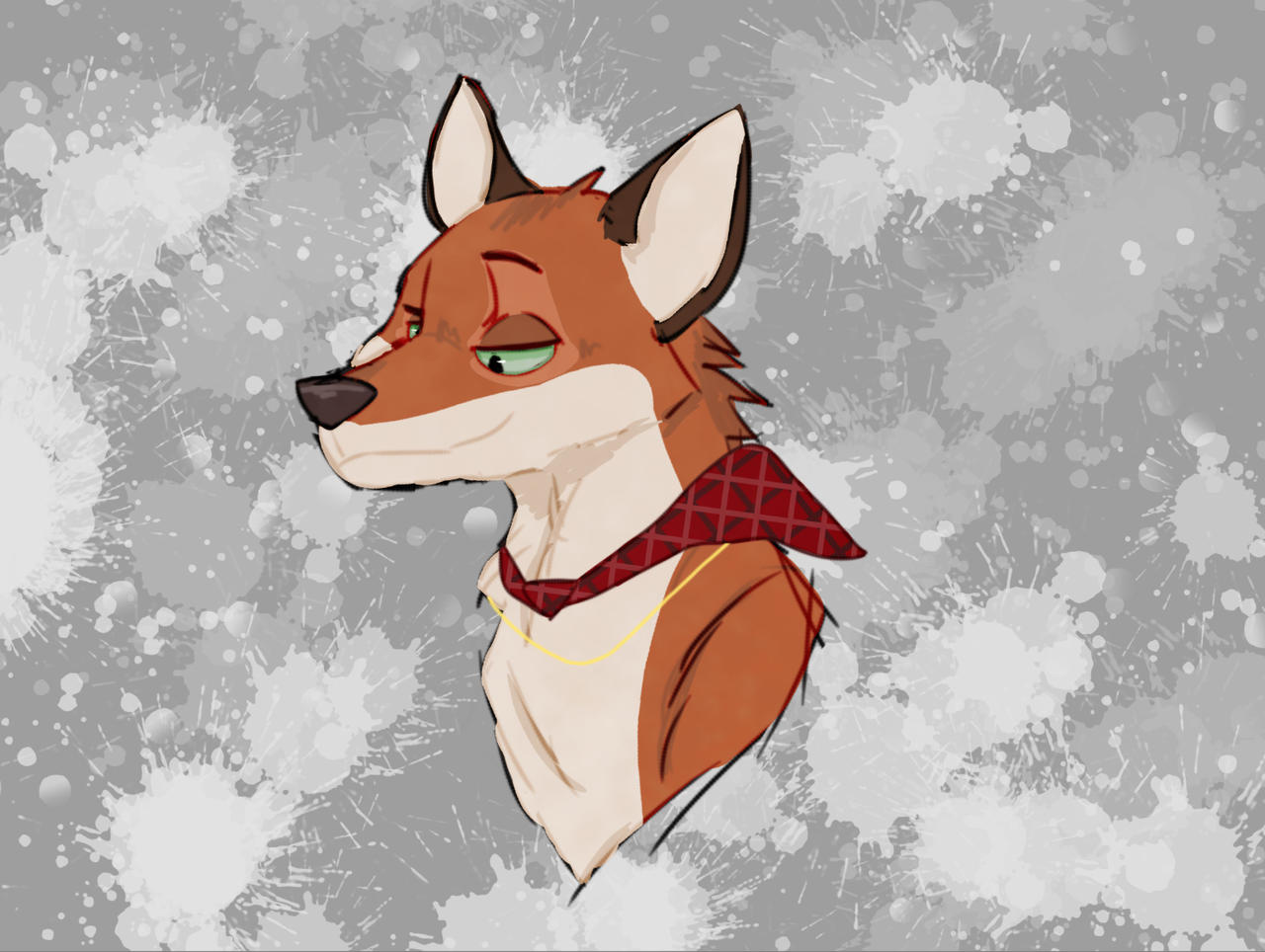 Sly Fox Raspberry Sly fox by TheXCanines on DeviantArt
