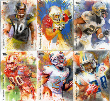 Topps Football Sketch Cards 3