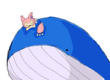 wailord and skitty