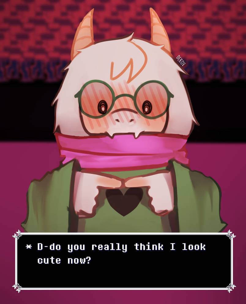 Cute Ralsei Deltarune Fanart by dekov on DeviantArt