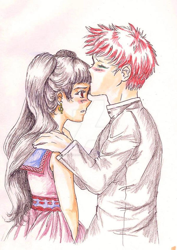 Meiling and Gaara