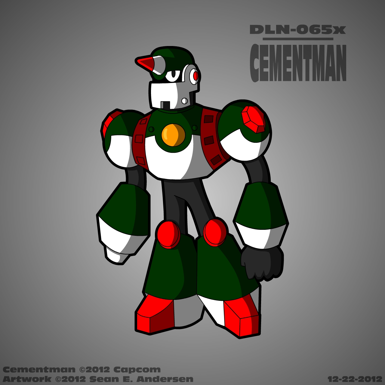 Mega Man 9 (Alternate Universe) - Cement Man