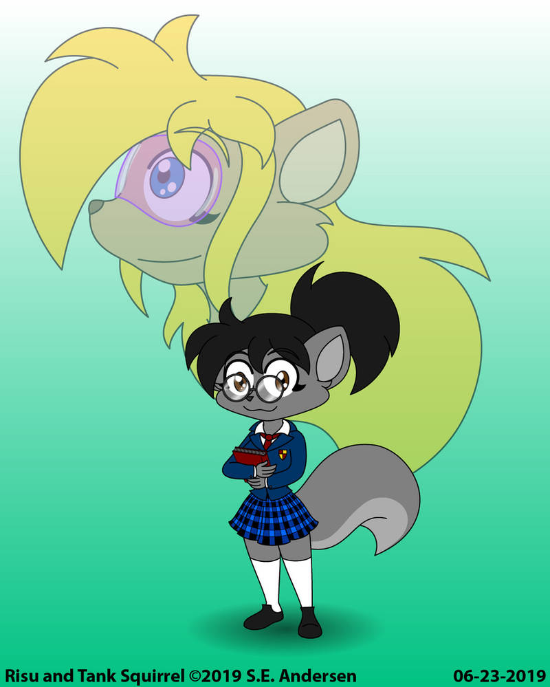 Squirrel Risu Risu and Tank Squirrel by TheRealSneakers on DeviantArt