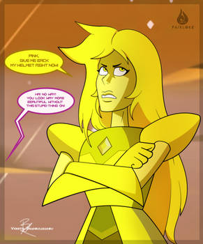 Yellow Diamond without her helmet