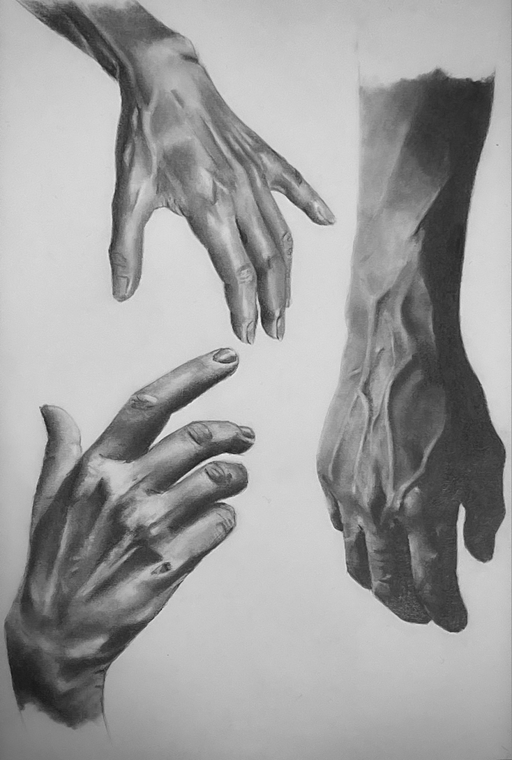 Male Hand Study by theodyerart on DeviantArt