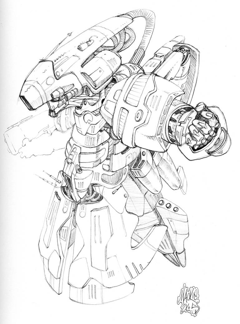 Tech Mech by youleavemenochoice on DeviantArt