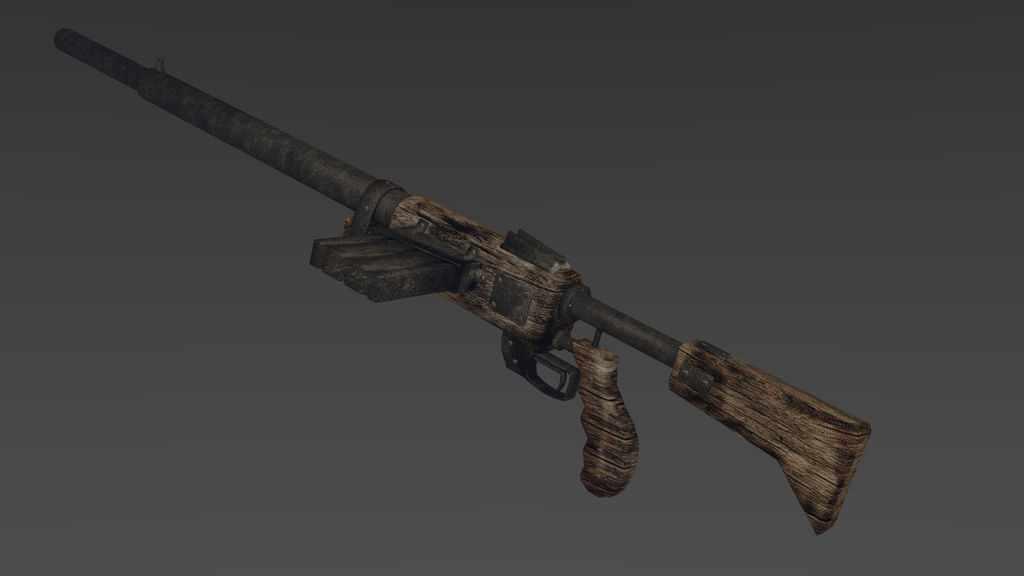 Post Apocalyptic Rifle Scope Post Apocalypse Rifle (game model) by Makivic on DeviantArt
