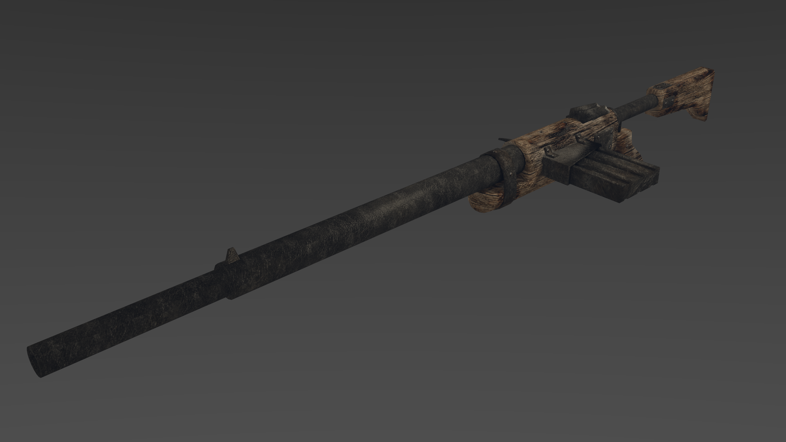 Post apocalyptic nerf sniper rifle by Fistgar on DeviantArt