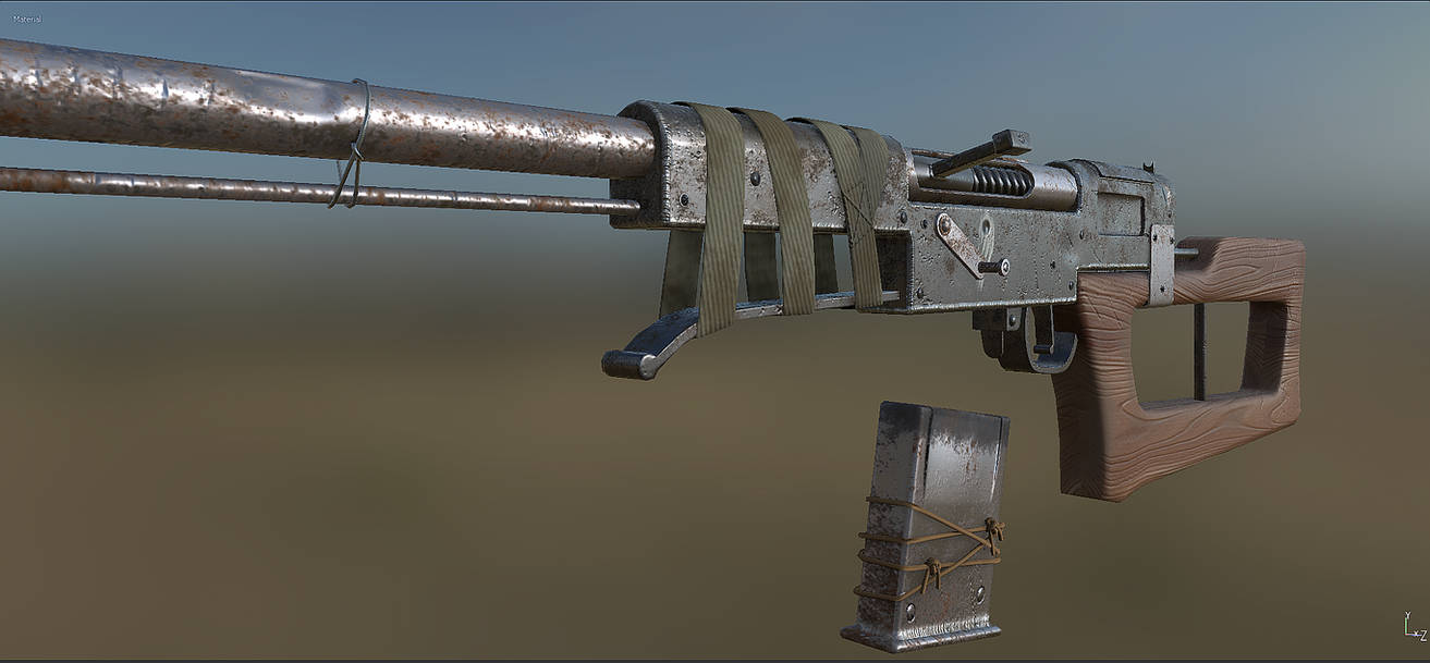 Post Apocalyse Rifle Post-Apocalypse Sniper Rifle by Makivic on DeviantArt