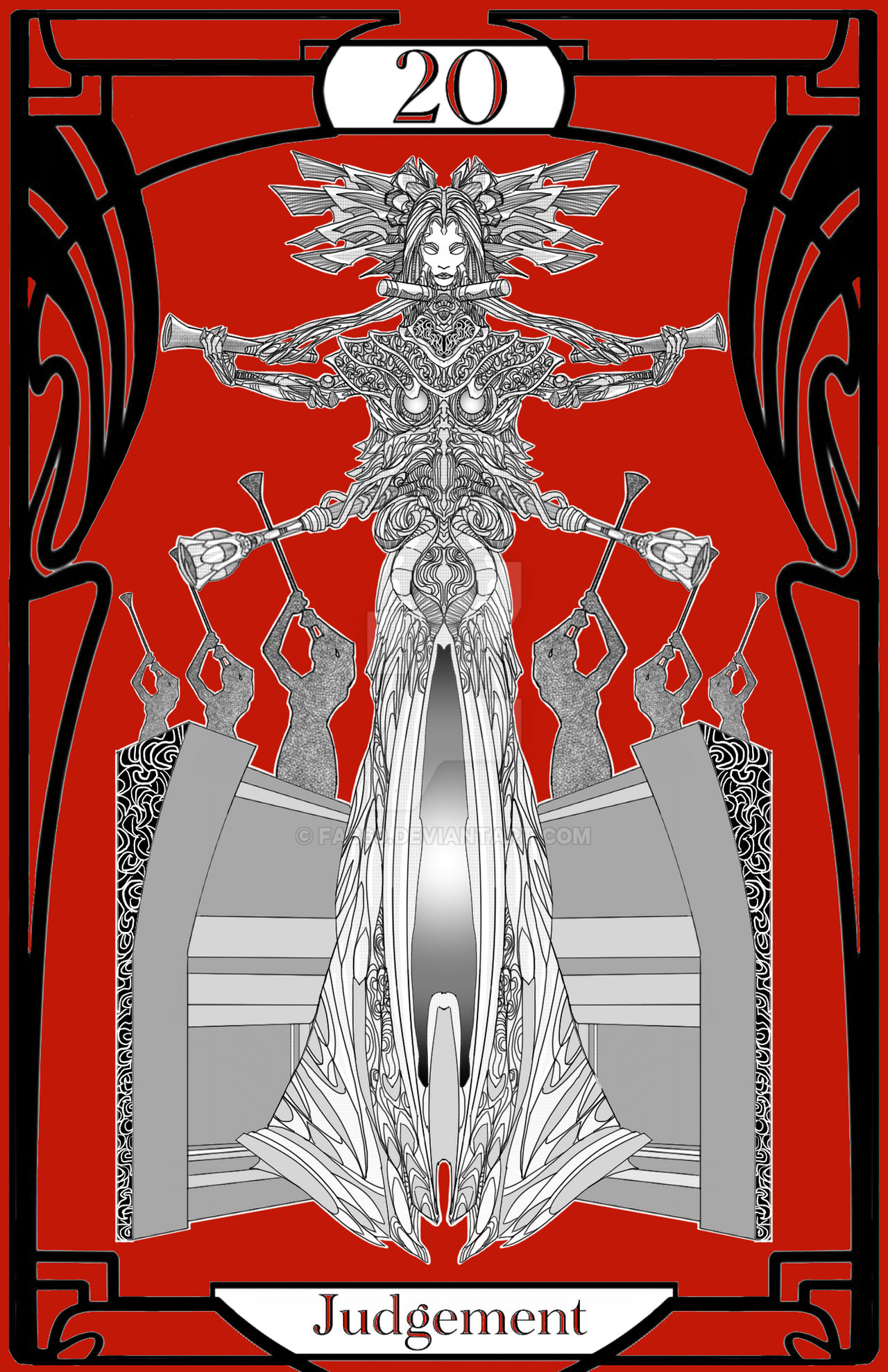 Tarot Card Judgement By Fab69 On Deviantart Tarot Card Judgement By Fab69 On Deviantart