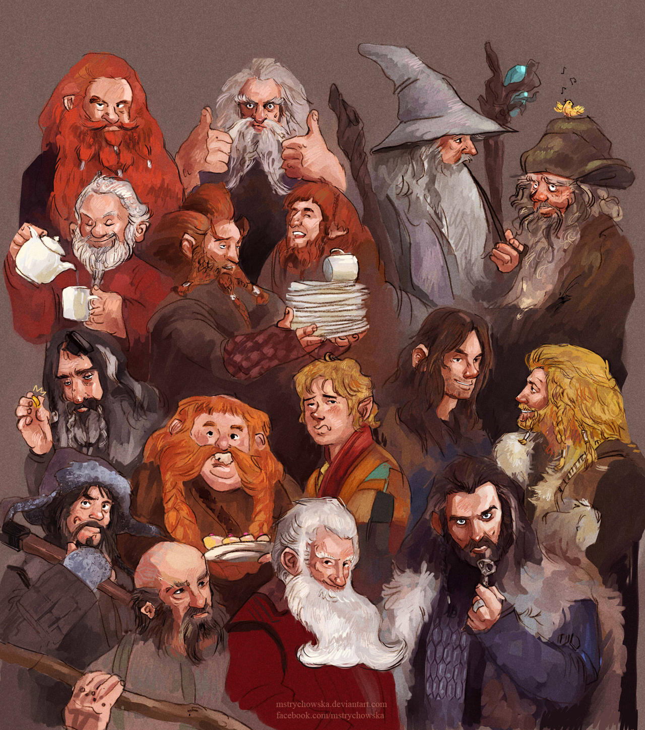 Hobbit Bookmark - Lord of the rings by cristell15 on DeviantArt