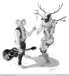 Geralt and Leshen