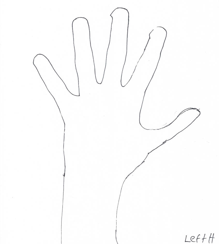 Left Hand Trace by RaptorMoonX on DeviantArt