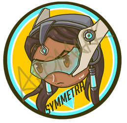 Overwatch - Symmetra Button