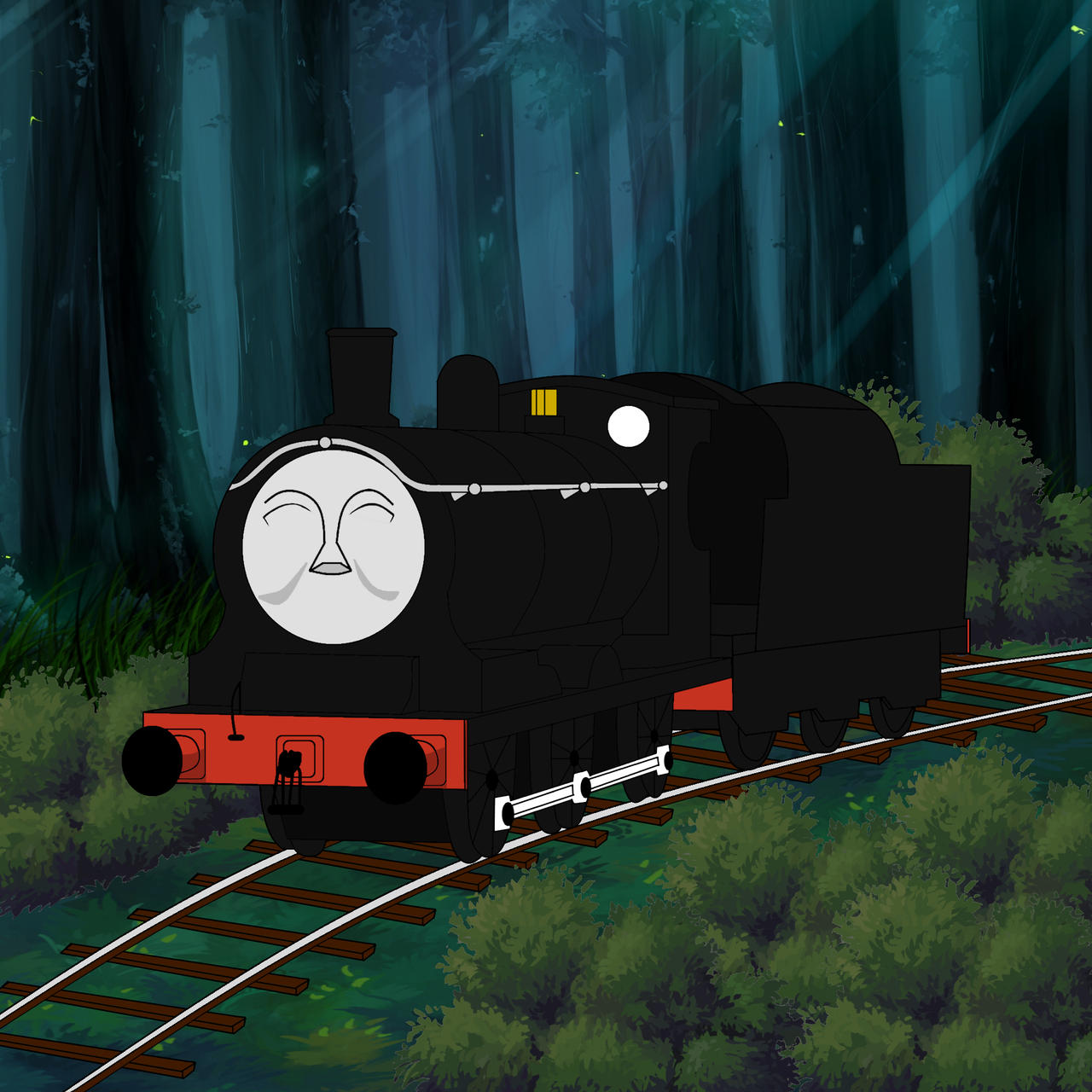 Slender Engine Anime by wakicats on DeviantArt