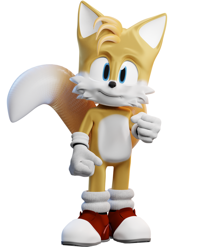 Movie Tails Rig releases for Blender 3.0+ by wakicats on DeviantArt