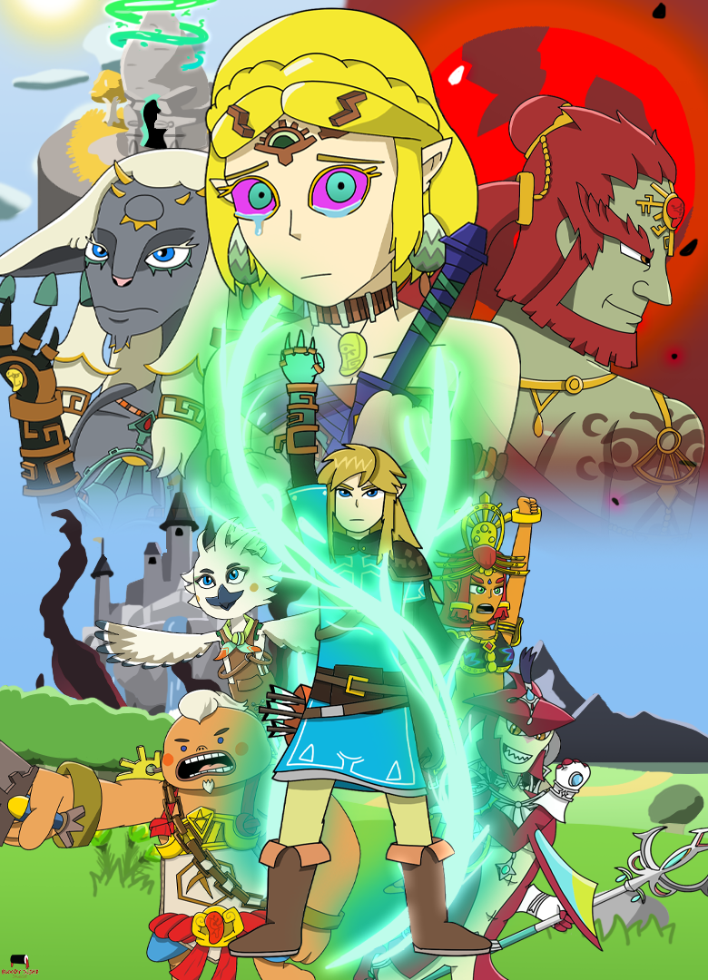 Link And Zelda Totk by Adithya1012 on DeviantArt