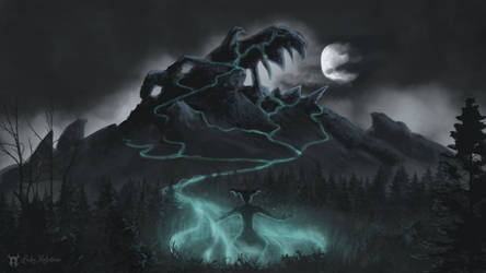 Enchanted mountain by a demon !