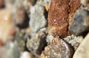 Macro Shot of Pebbles