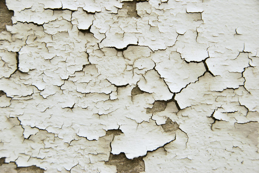 Peeling Paint on Concrete 2