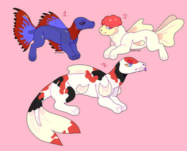 Fishy bois - Adopts - PRICE LOWERED