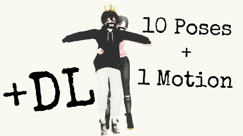 10 Poses 1 Motion To Download For Mmd By Trader Vita On Deviantart