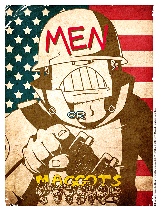 Men or Maggots