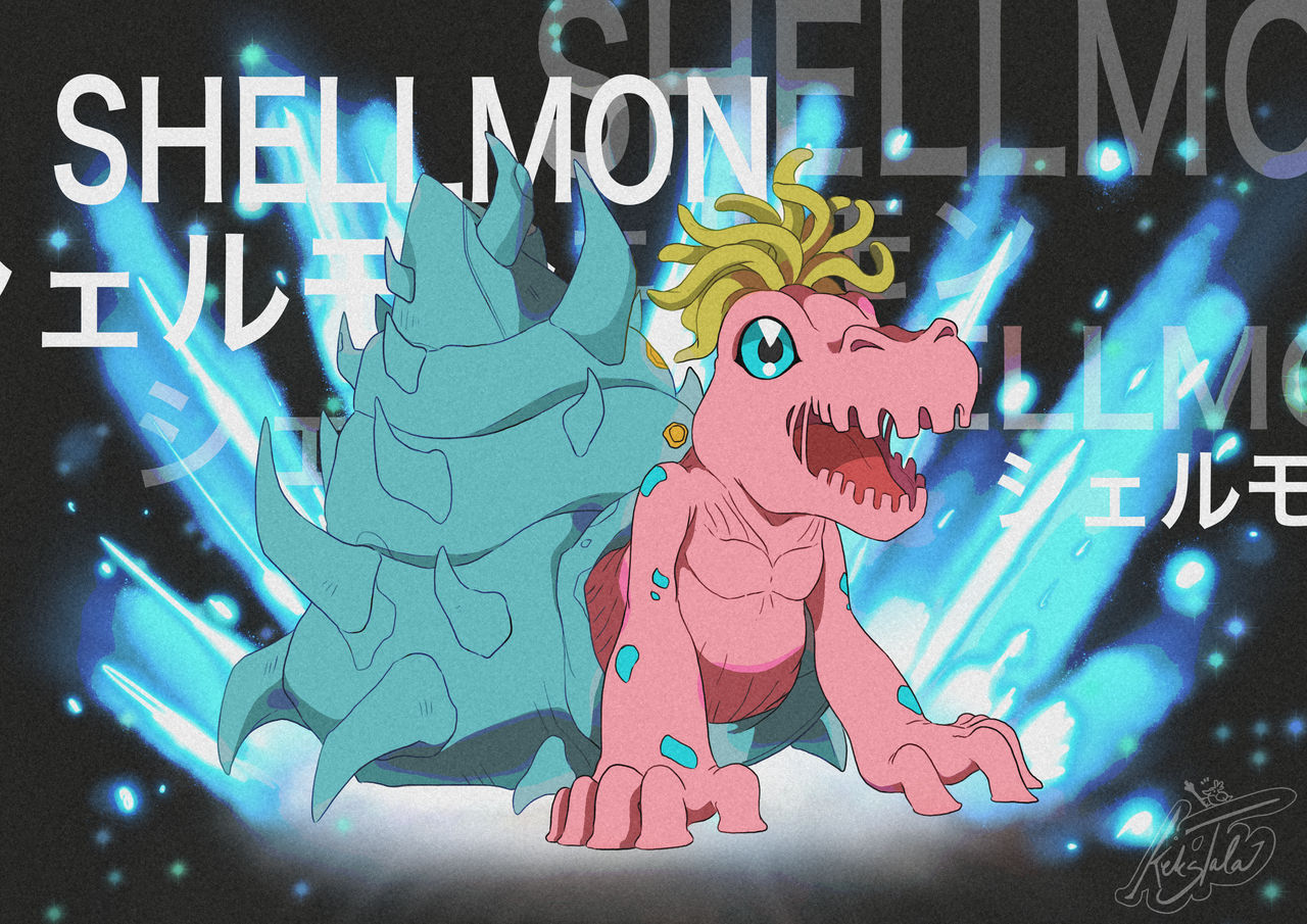 Digivolution: Shellmon by KeksTala on DeviantArt