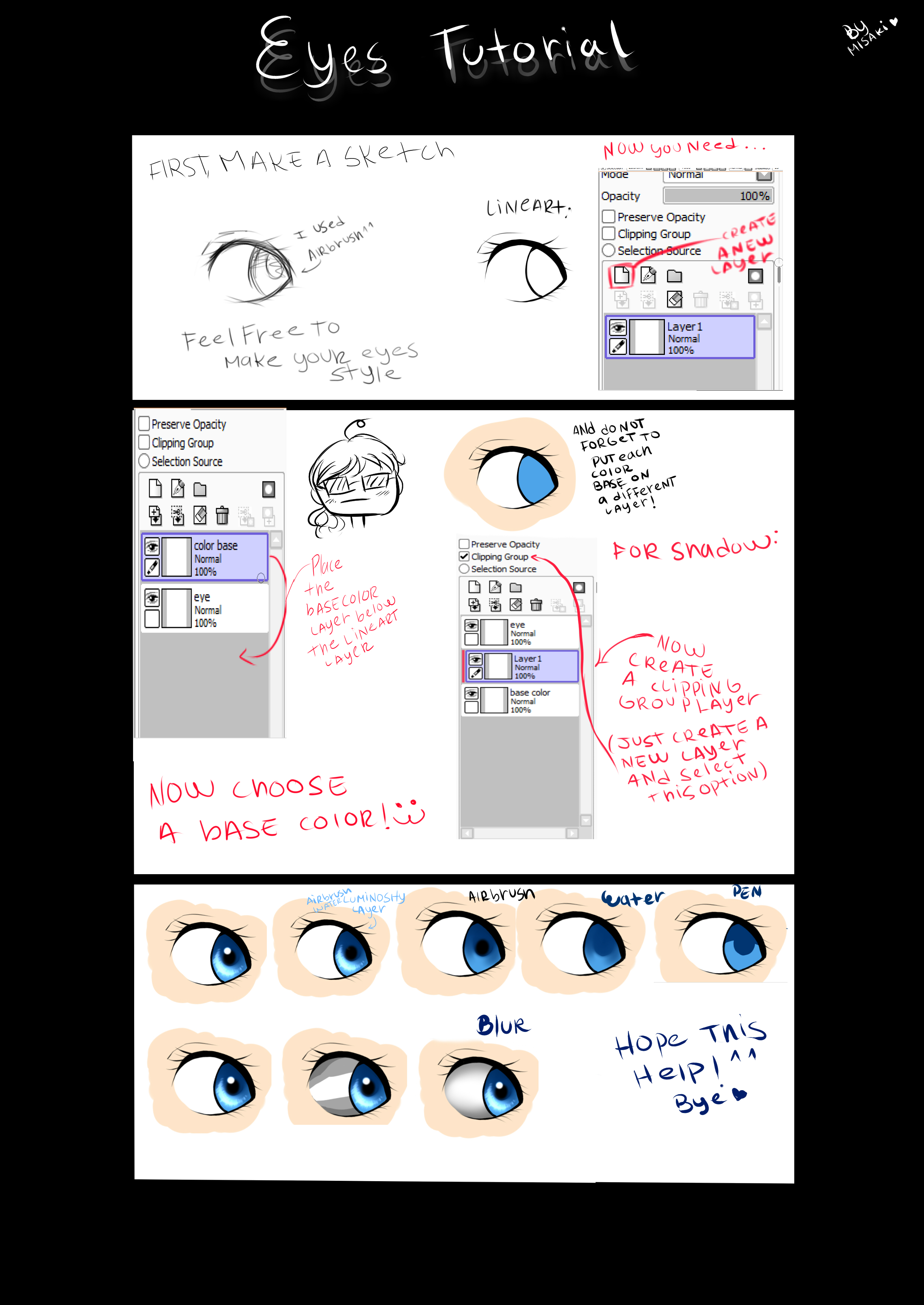 Simple eye tutorial