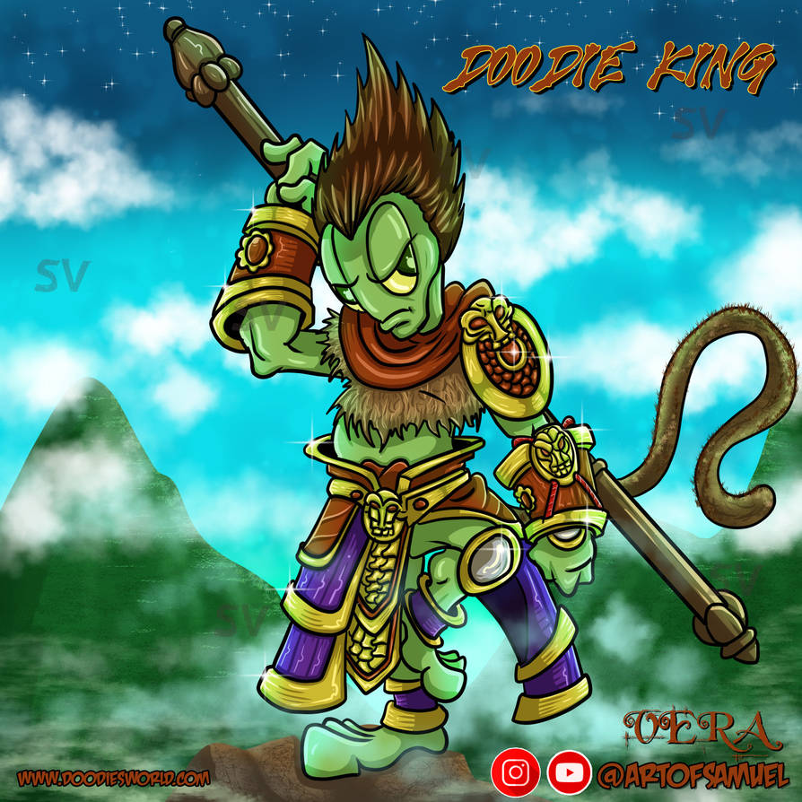 Monkey King Mashup by CrazeeComics on DeviantArt