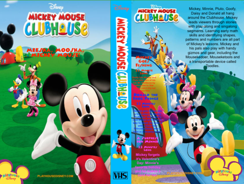 Mickey Mouse Clubhouse 2006 Promotional VHS Fake by nathan132004 on ...
