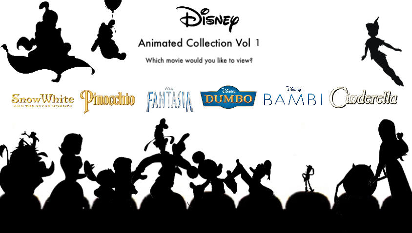 Disney Animation Collection Vol 1 DVD Menu by nathan132004 on DeviantArt