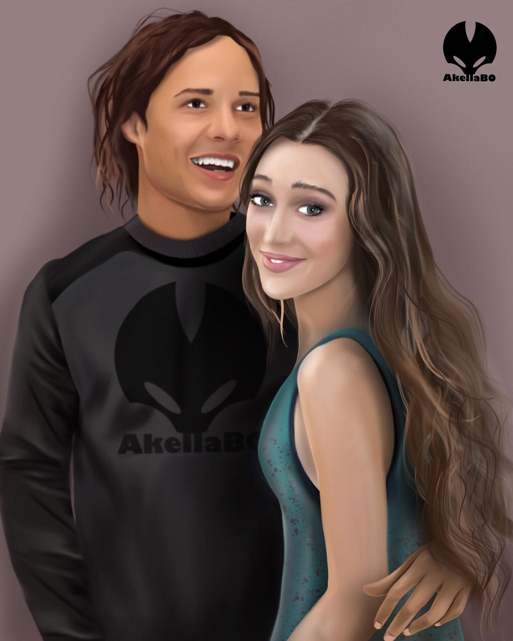 Frank Dillane and Alycia Debnam Carey by Akellabo on DeviantArt