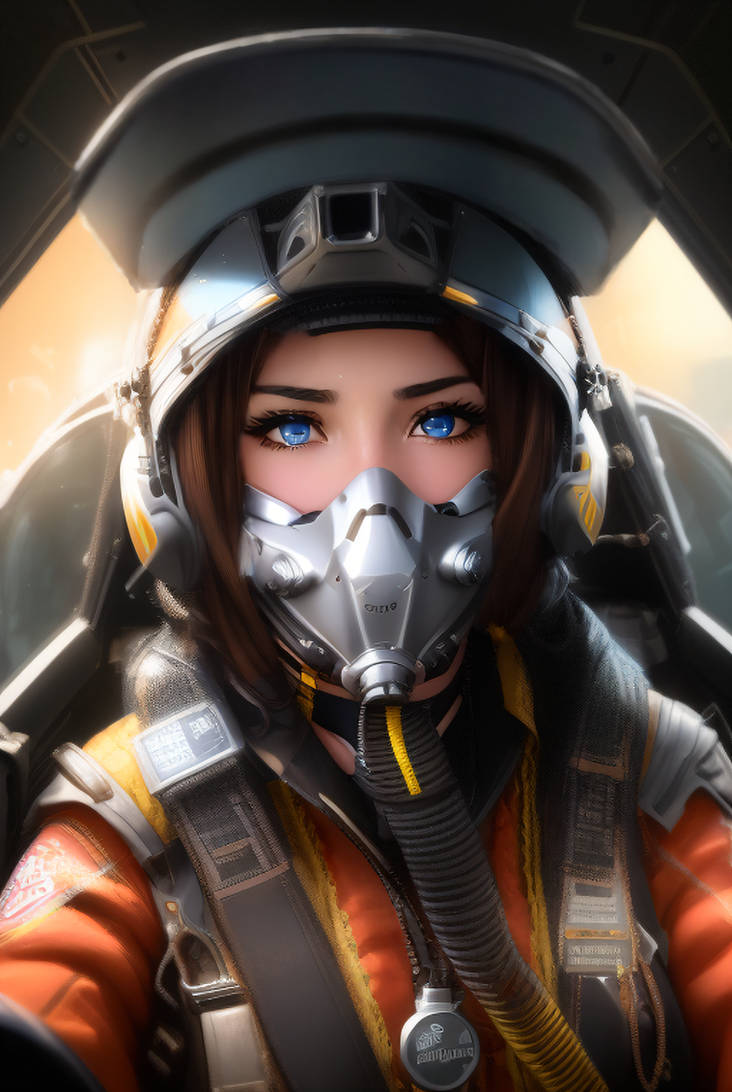 Female Pilot Deviantart Fighter pilot by Snusboll on DeviantArt