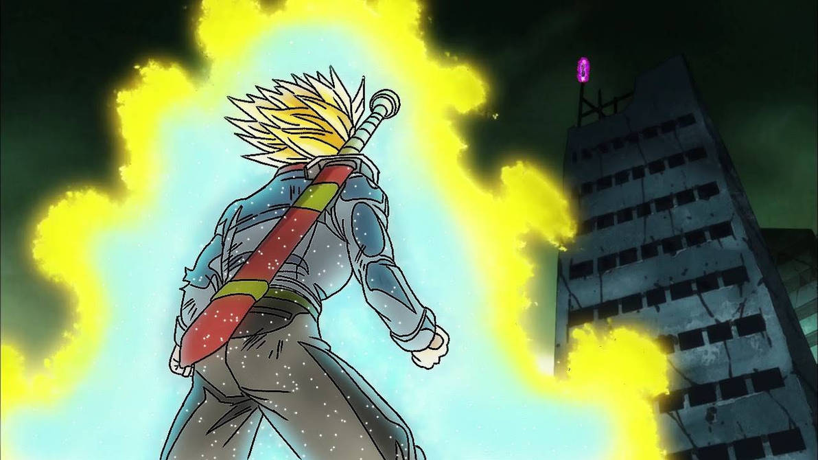 Trunks Super Saiyan Rage by cristiansalinas1996 on DeviantArt