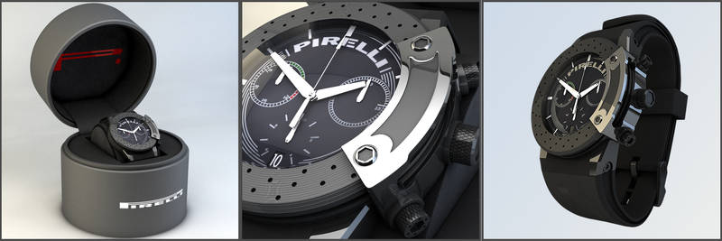 PZero Disk_O Watch by Pirelli