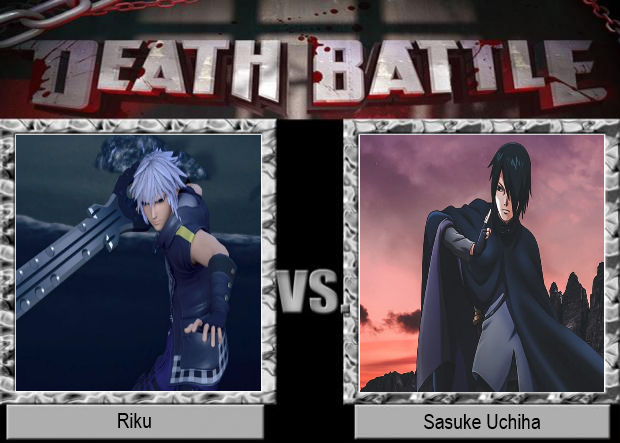 Riku vs Sasuke Uchiha by Angeluzuko on DeviantArt